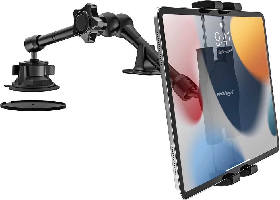 Woleyi uchwyt na tablet do deski rozdzielczej 4-13 cali iPad iPhone Galaxy