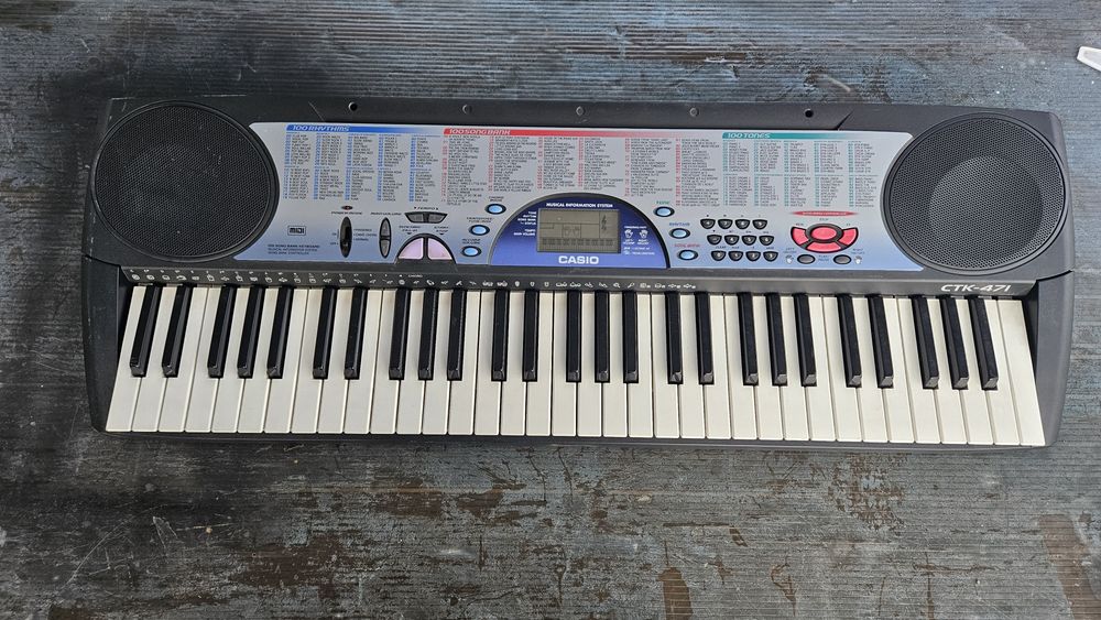 Organy klawisze keyboard Casio CTK-471