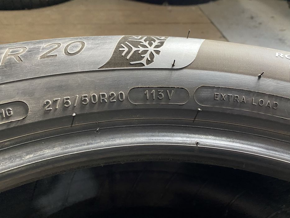 4шт 95% 275/50R20 Michelin Pilot Alpin 5 SUV
