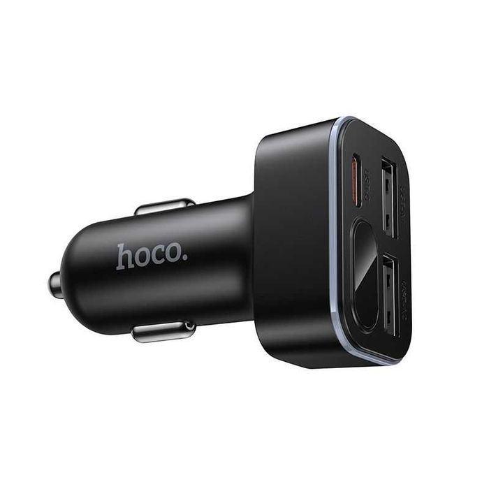 Ładowarka samochodowa z wyświetlaczem LCD 2x USB + USB C PD 42W Z63A