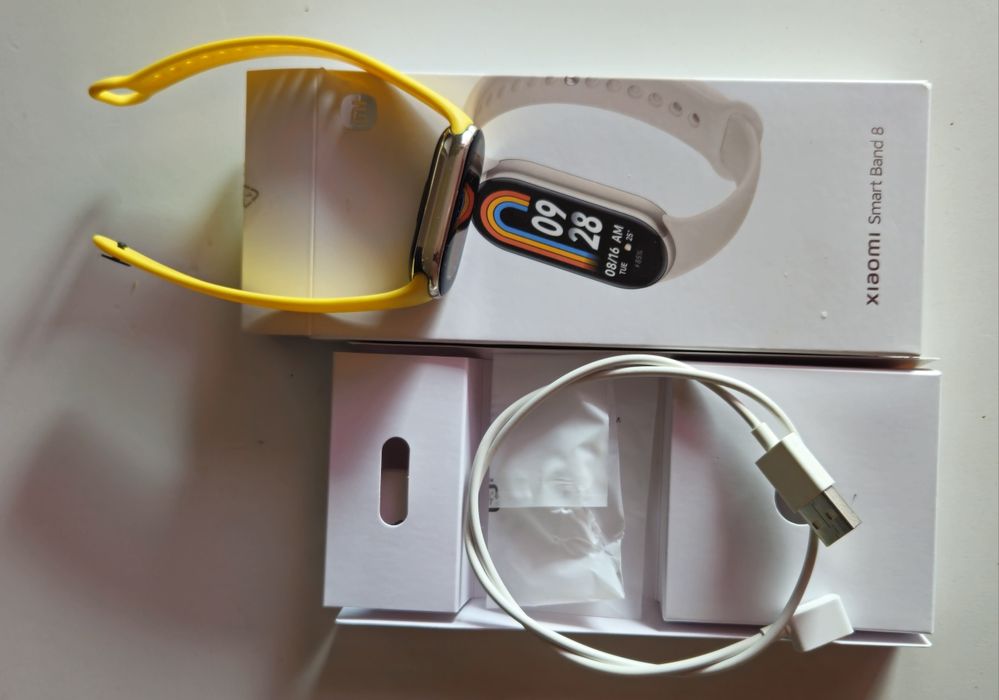 Xiaomi smart band 8 фітнес браслет часи