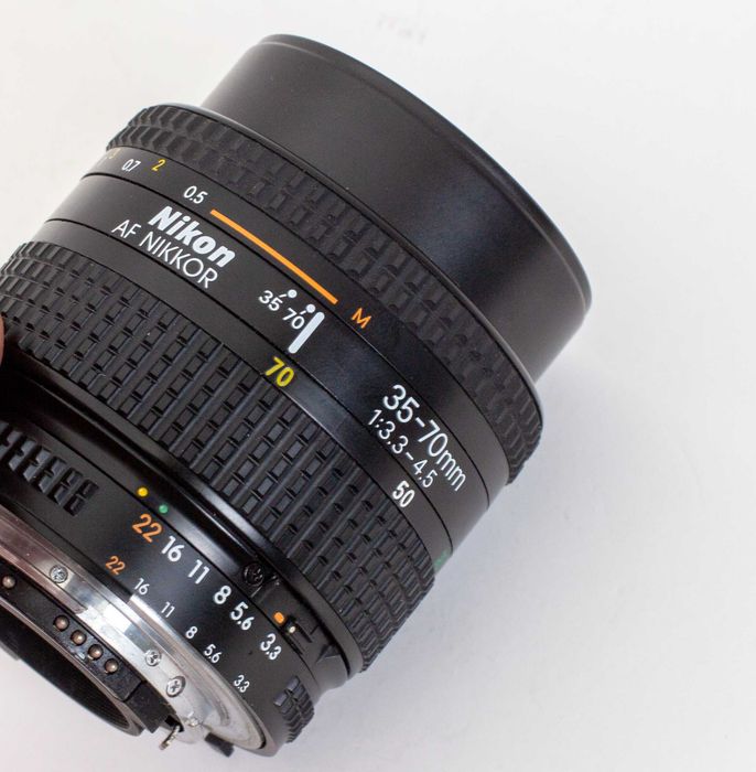 Nikon, lente 35-70mm, com macro, autofocus