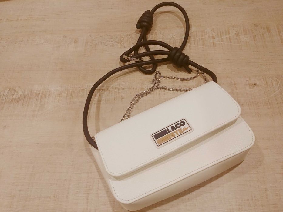 Mala branca LACOSTE Chantaco