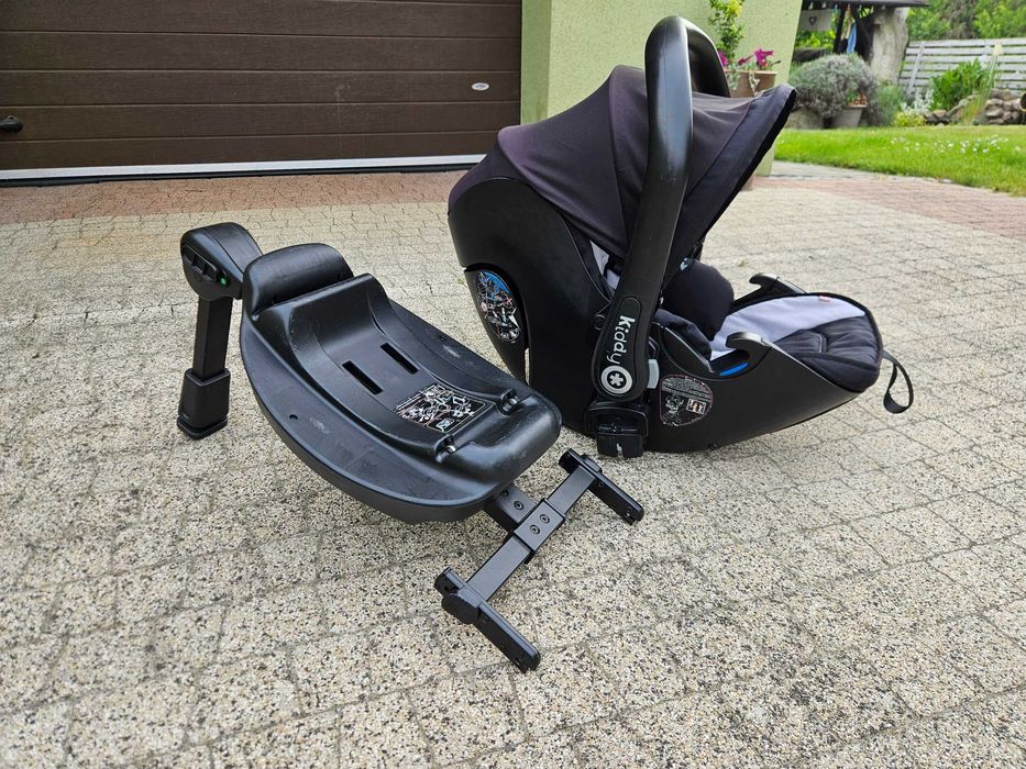 Fotelik samochodowy nosidełko 0-13kg ECE 0+ Kiddy Evolution Pro 2 + baza ISOFIX BASE 2