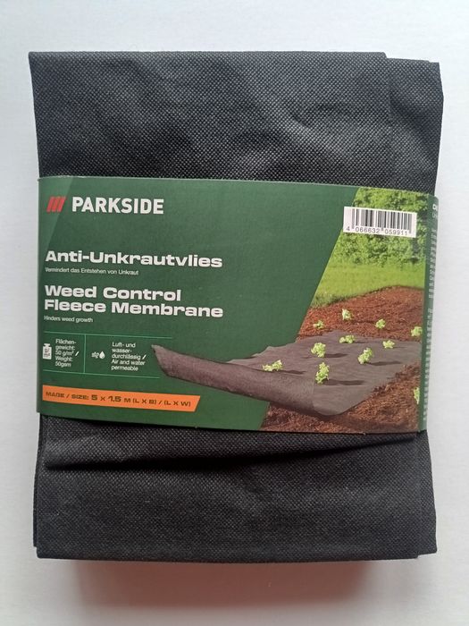 Parkside włóknina ogrodowa 1,5 × 5 m