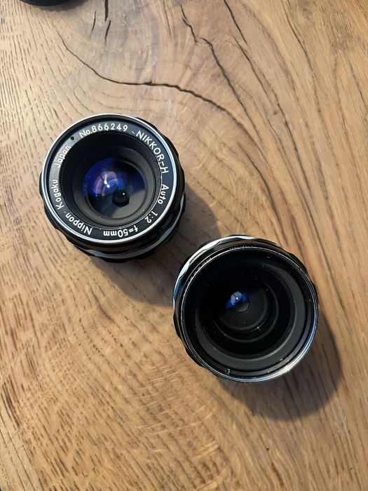 Nikon - 2 objectivas, 50 f2.0 e 28 f3.5