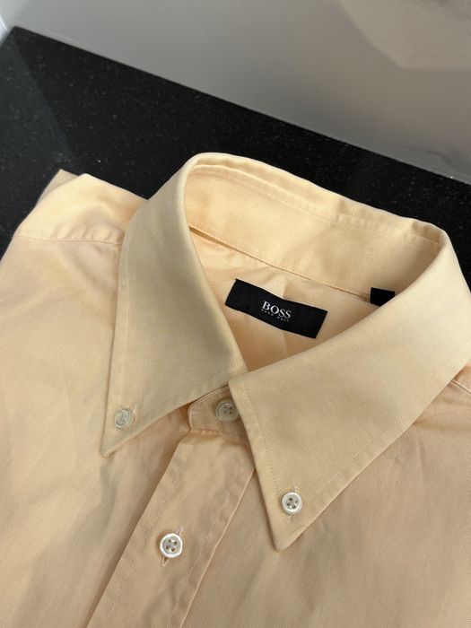 Koszula z krótkim rękawem na lato męska Hugo Boss rozmiar 40 15 3/4