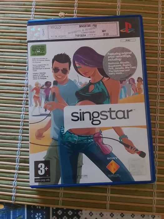 Jogo PS2 - Singstar