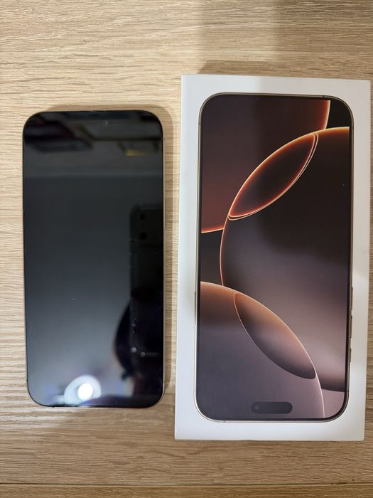 Продам iphone 16 Pro MAX Desert Titanium  256GB sim + eSIM