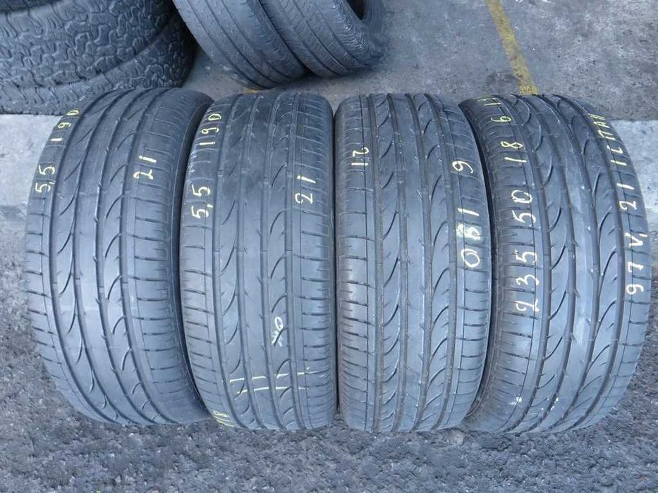 235/50 R18 97V Bridgestone DuelerH/PSport літо 4штуки Шини б/у