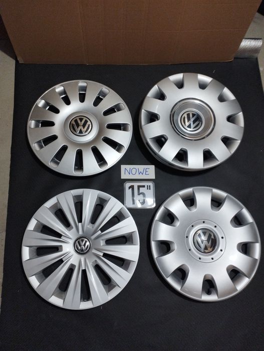 Kołpaki VW 15 cali ORYGINALNE