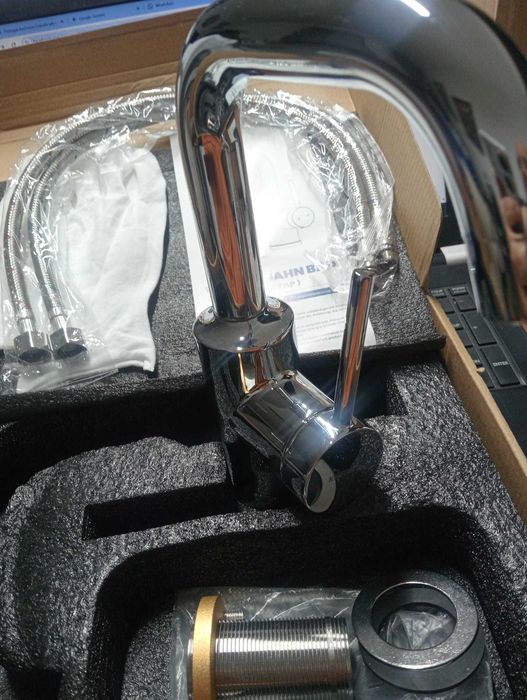 Torneira Misturadora Lavatório Keegone (Nova) - Monocomando Metal