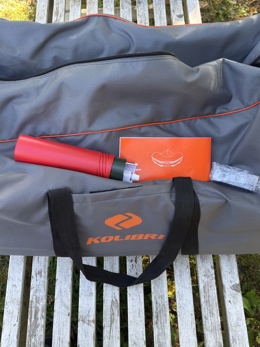 Човен Колібрі КМ-200, зелений, Air-deck