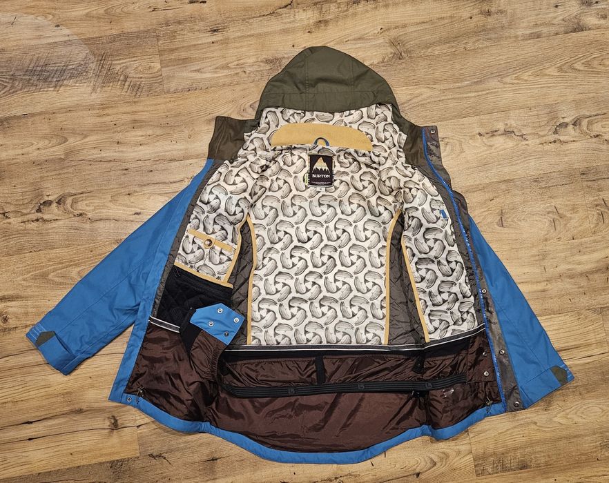 Kurtka snowboardowa męska Burton FOLSOM JK GLACIER BLUE/KEEF