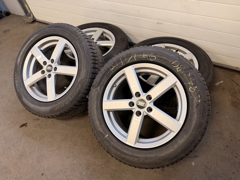 Koła zimowe 17” 5x112 Audi A6C7