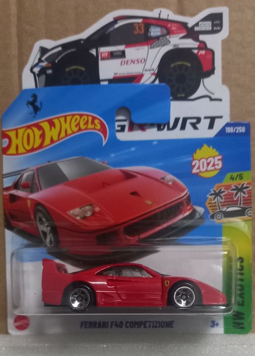 Ferrari f40 competizione hot wheels