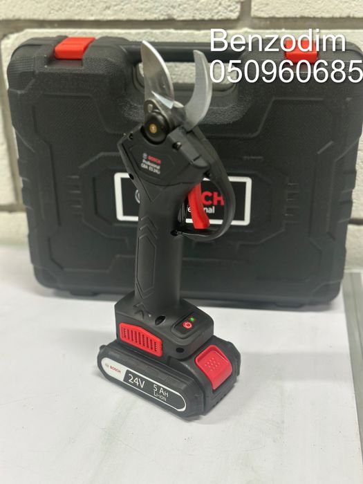 Ціна тижня! Аккумуляторный секатор BOSCH Professional GBA ES24LI