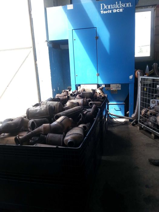 Skup Katalizatorów, filtrów FAP/DPF - analiza Spektrometrem
