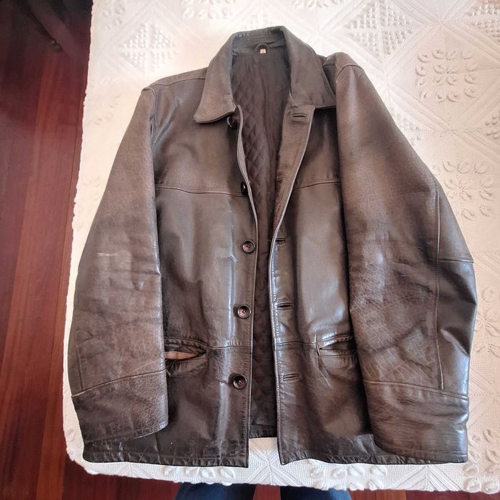 Casaco 100% pele de búfalo