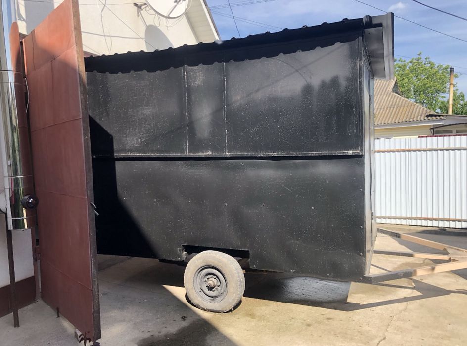 Торговый прицеп 3х2 одноосный