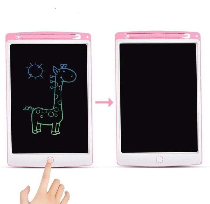 Планшет для малювання кольоровий дитячий графічний 10 дюймів доска