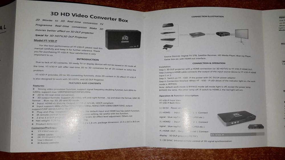 3d процессор, hdmi конвертер.