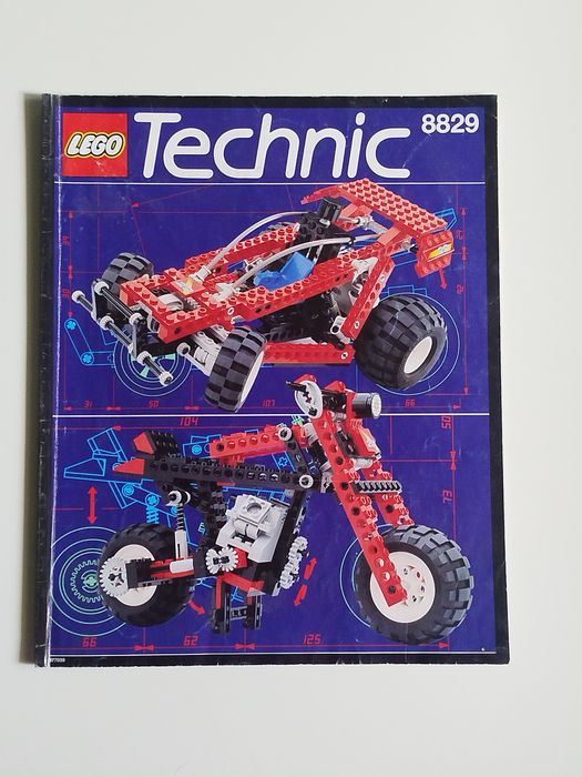Instrukcja LEGO technic 8829