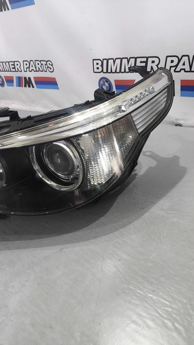 Farol BMW Serie 5 (E60/E61) Esquerdo Xénon Direcional Pré-LCI