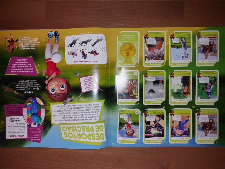 Caderneta Completa " Super Desportos "