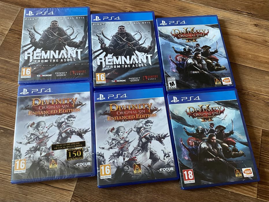 Sony PS4: Divinity Original Sin, Yakuza, Mass Effect, Call of Duty