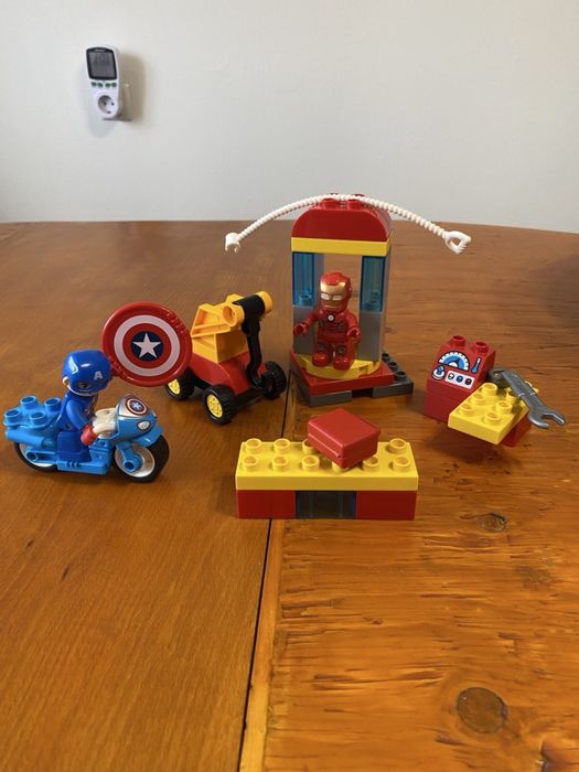Lego duplo лабораторія супергероїв 10921