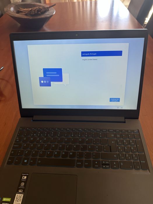 PC gamer (gaming) Lenovo preto