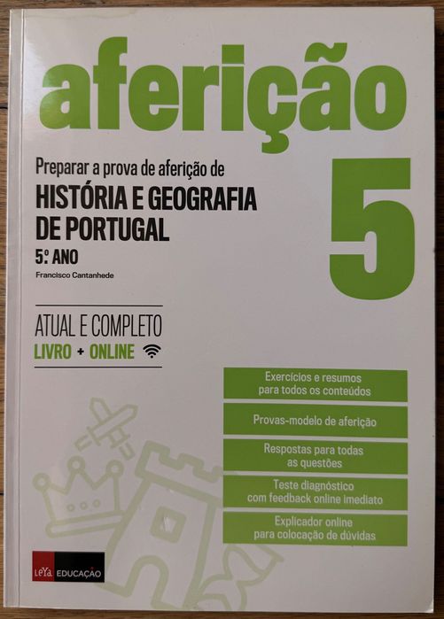 História e Geografia, Matemática - manuais escolares do 5.º ano.