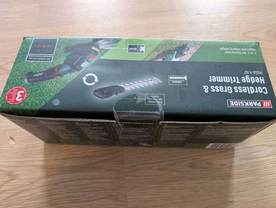 Akumulatorowe nożyce do trawy i krzewów PARKSIDE PGSA 4 A2