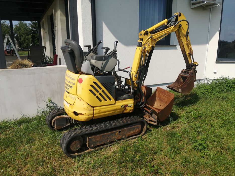 Minikoparka New Holland E9SR 3 łyżki joysticki okazja