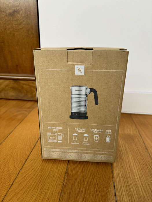 NOVO Nespresso Aeroccino 4 - Batedor de Leite NUNCA USADO (com caixa)