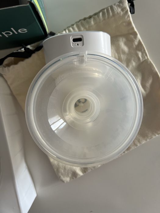 Laktator elektryczny Lionelo Fidi Free Simple White Natural