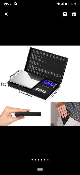 Ваги ювелірні  0,01гр-500гр