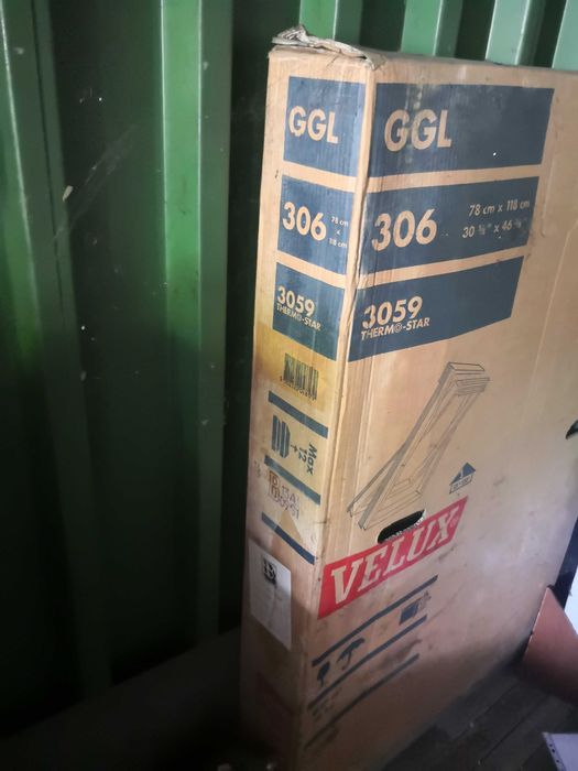 okno dachowe VELUX 78x118 drewniane