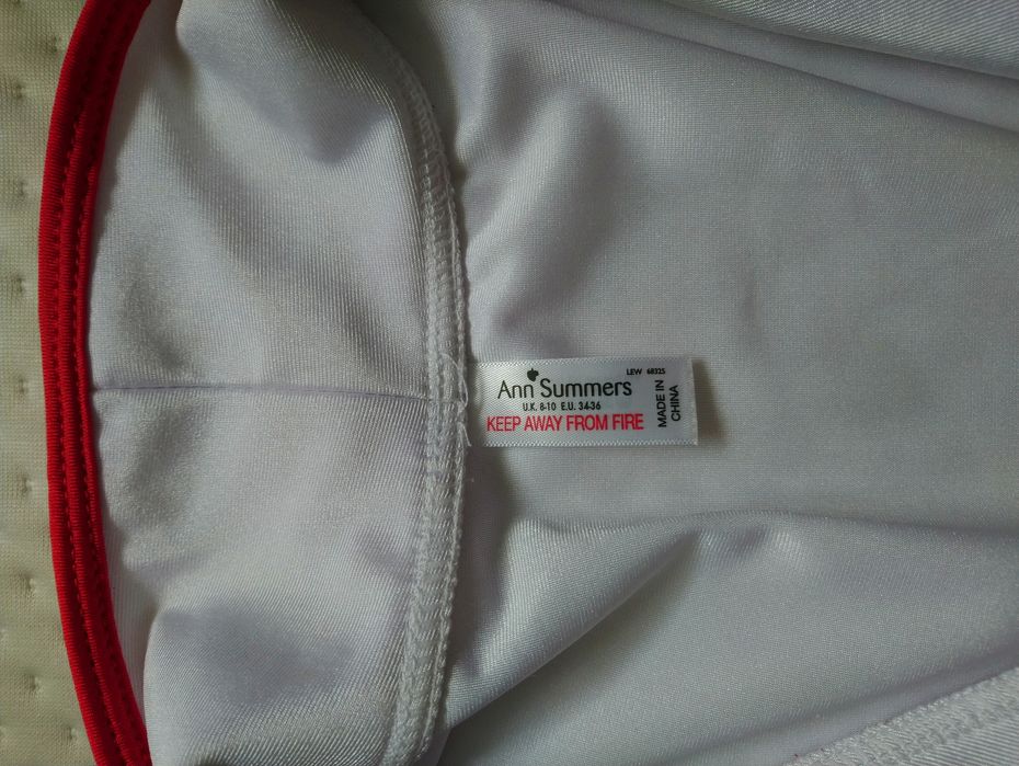 Еротична білизна сукня Медсестра Ann Summers S розмір