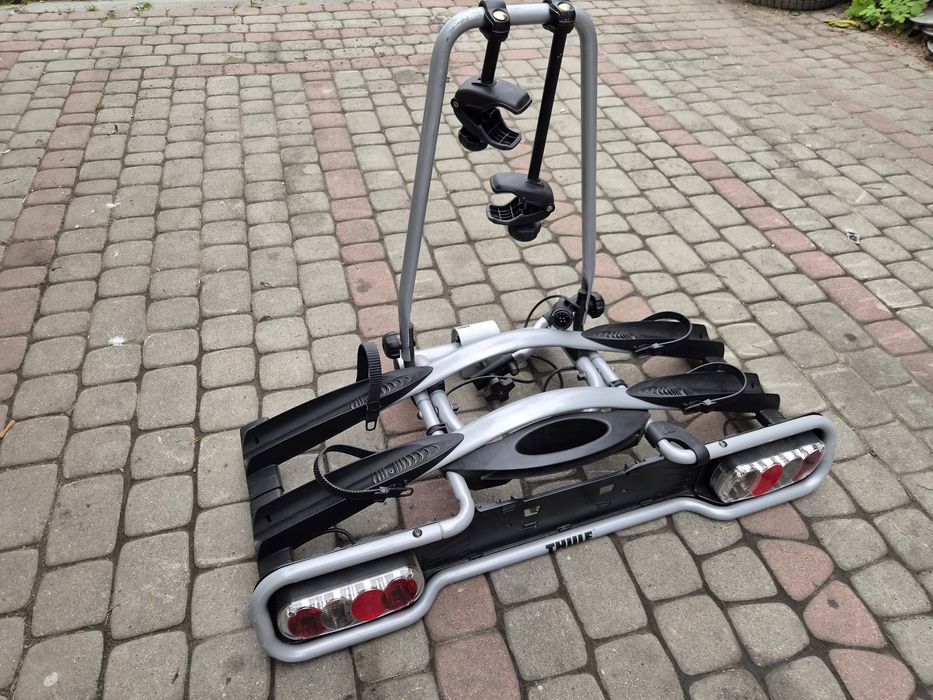 Bagażnik rowerowy THULE, uchylny, na 2 rowery, Bagażnik na hak