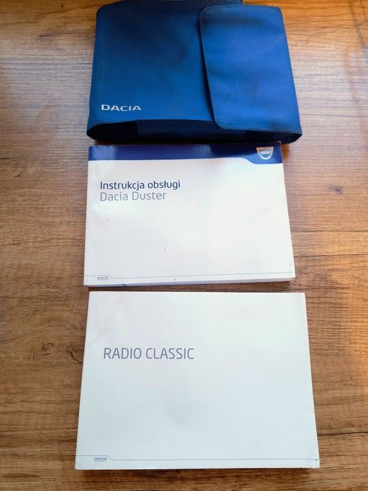 Dacia Duster instrukcja radio/samochód