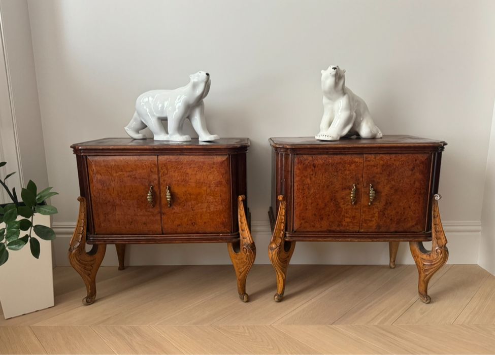 ◇英国アンティークArtdecoLloyd's Antiques Старинные винтажные тумбочки Франция арт деко: 13 000 грн