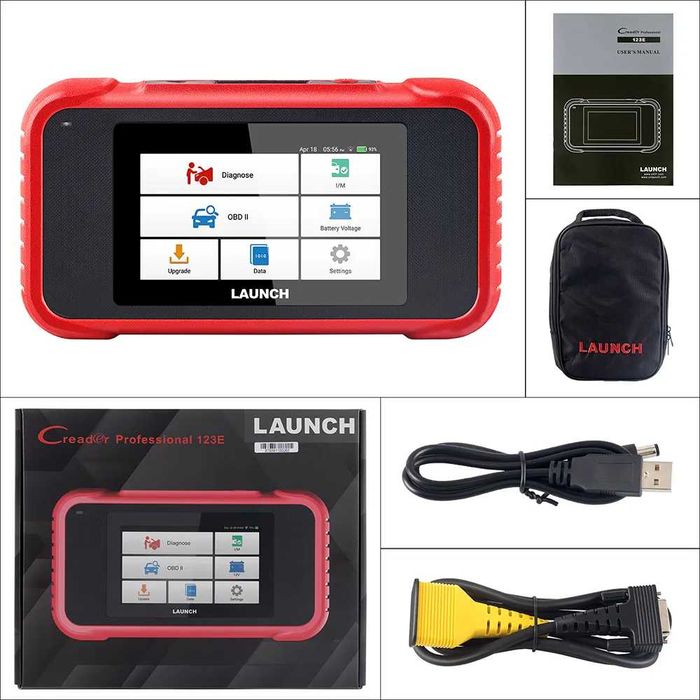 Launch CRP123E V2 Maquina Diagnóstico OBD Actualizações Grátis (NOVO)