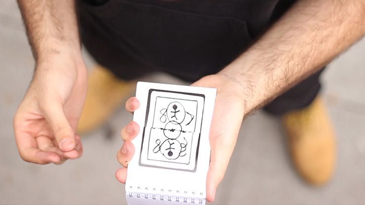 Sketch by João Miranda - Truque de Magia Revelação Visual de Carta