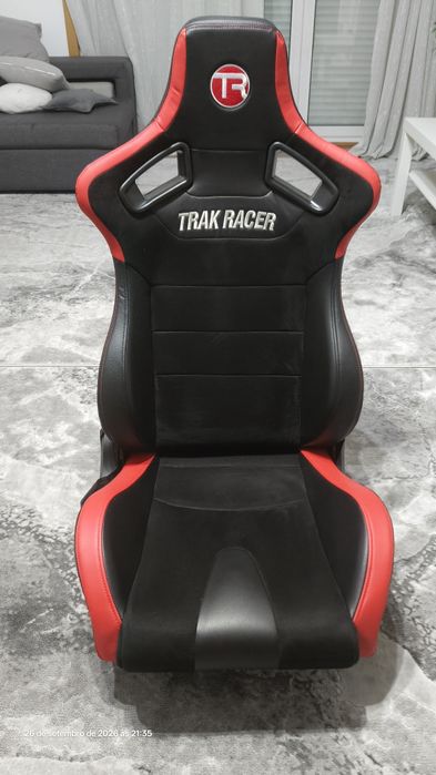 Assento Simracing Trakracer + Suporte Ajustável