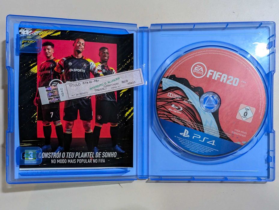 Jogo PS4 - Fifa 20