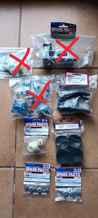 Peças, jantes e pneus para tamiya M03 1/10