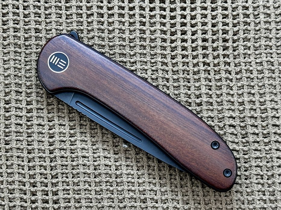 Ніж WE Knife Saakshi Titanium + Wood сталь CPM 20CV