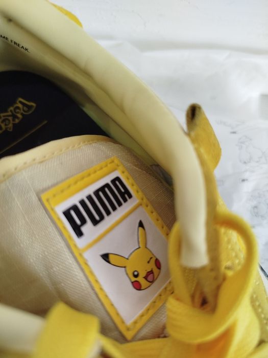 Снікерси Puma Rider FV Pikachu у лімітованому виданні. Кросівки 39 р